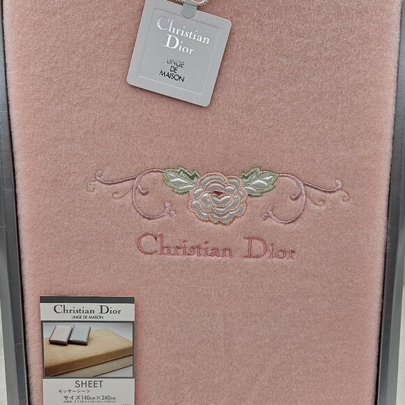 Christian Dior Linge de Maison Blanket - Picture 1 of 9